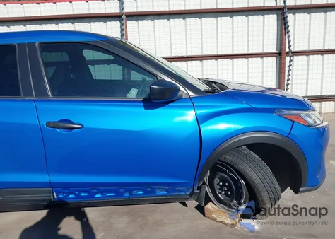 2021 Nissan Kicks S Xtronic Cvt из США, поврежденный, VIN 3N1CP5BV8ML555062